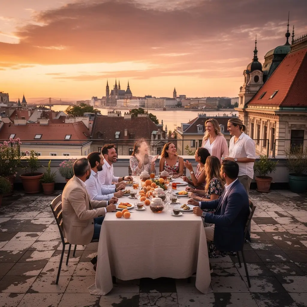 Gőzölgő csésze oolong teával, amelynek illata elvarázsolja az érzékeket.